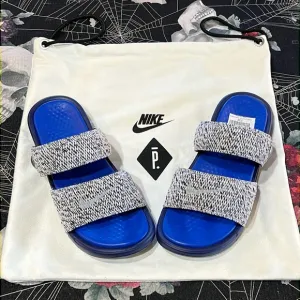 DS 2017 NIKE BENASSI DUO ULTRA SLD x PIGALLE NIKELAB SLIDES SZ MENS 9 RARE