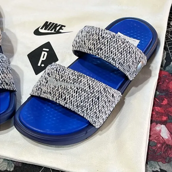 DS 2017 NIKE BENASSI DUO ULTRA SLD x PIGALLE NIKELAB SLIDES SZ MENS 9 RARE