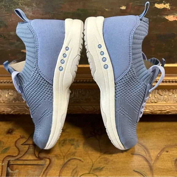 Easy Spirit Knit Blue Sneakers - Tahlor Size 9.5 W Brand New in Box