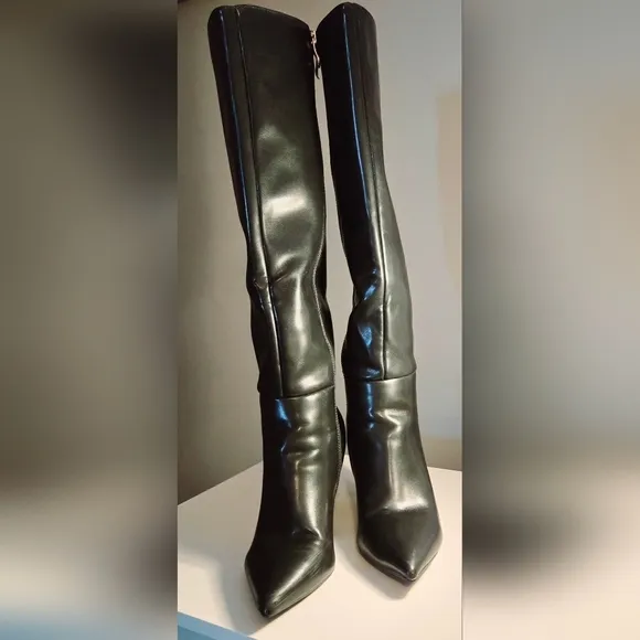 Easyfox Knee High, Pointed Toe, 3&quot; High Heel Stiletto Boots #420