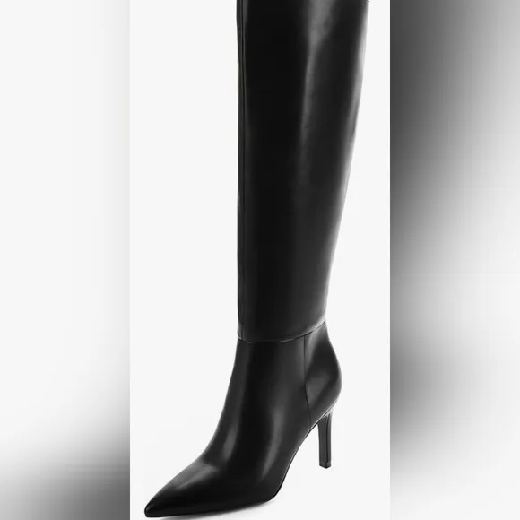 Easyfox Knee High, Pointed Toe, 3&quot; High Heel Stiletto Boots #420