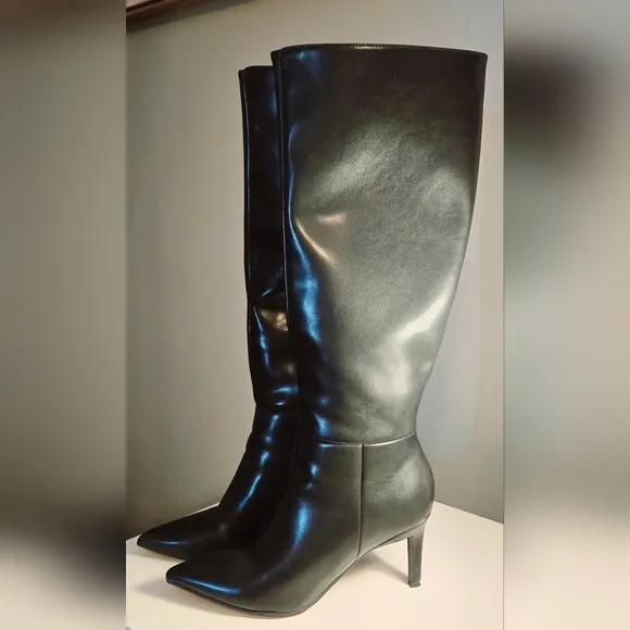 Easyfox Knee High, Pointed Toe, 3&quot; High Heel Stiletto Boots #420