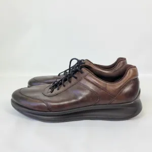 ECCO Leather Aquet Tie Oxford Mens Sz 14