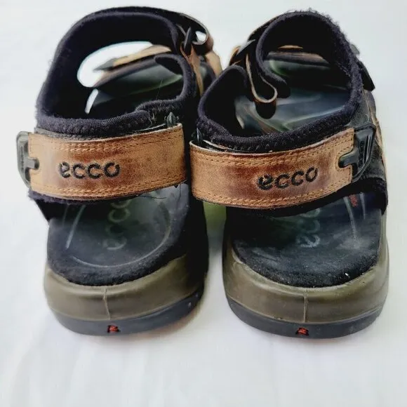 ECCO Men's Brown Yucatan Athletic Sport Hiking Walking Sandals - 47 (US 13/13.5)