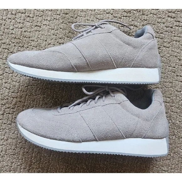 Eileen Fisher Haste Suede Cloud Sneakers - Size 10