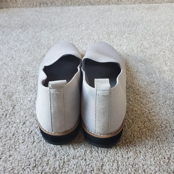 Eileen Fisher Womens Knit Slip-on Sneaker Gray Size 10
