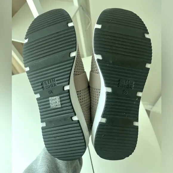 Eileen Fisher Zing sustainable stretch knit sneaker