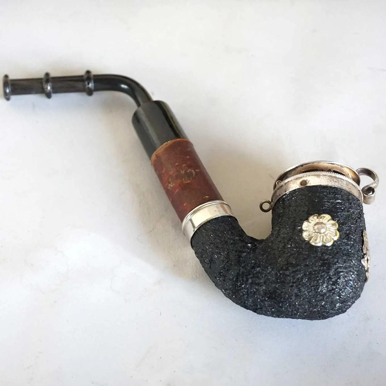 English Cased Pipe and Smoking Traveler's Compendium Set