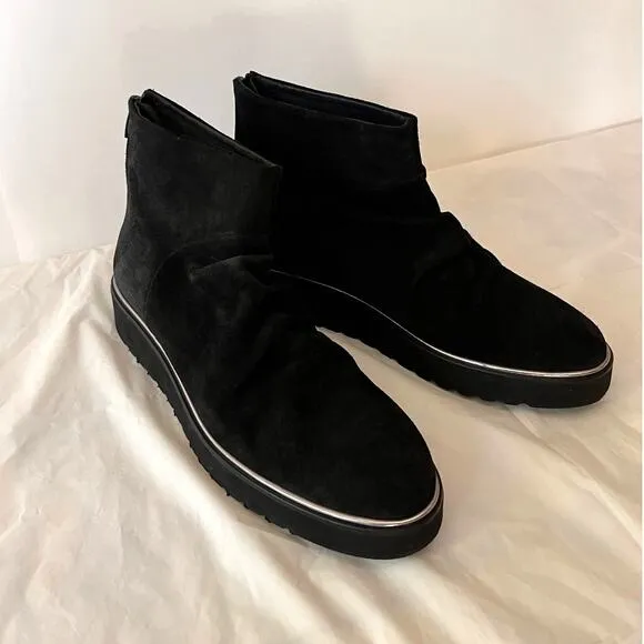 Eric Michael Ankle Boot Size 41 Valley Black Leather Handmade Spain Lightweight