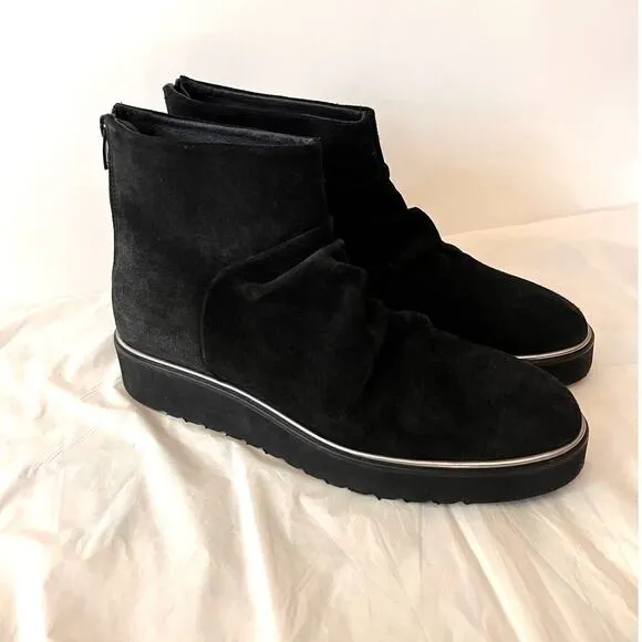 Eric Michael Ankle Boot Size 41 Valley Black Leather Handmade Spain Lightweight