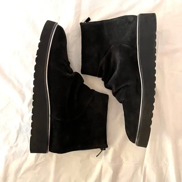 Eric Michael Ankle Boot Size 41 Valley Black Leather Handmade Spain Lightweight