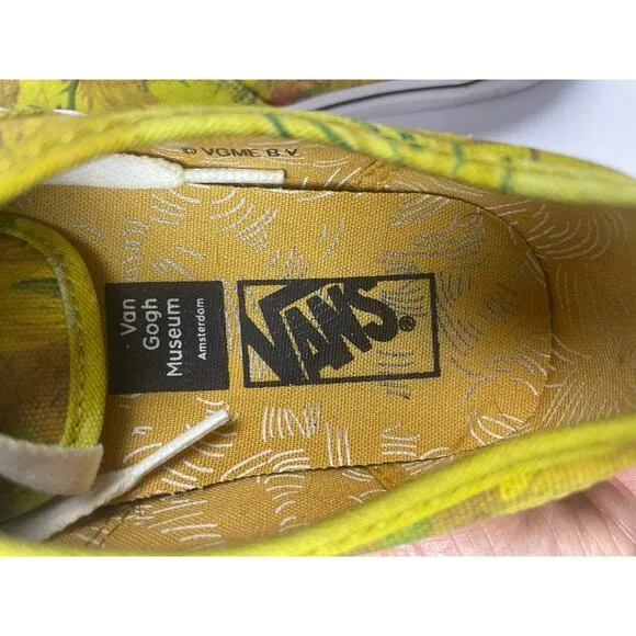 EUC - Van's Special Edition Vincent VanGogh Sunflower Sneakers