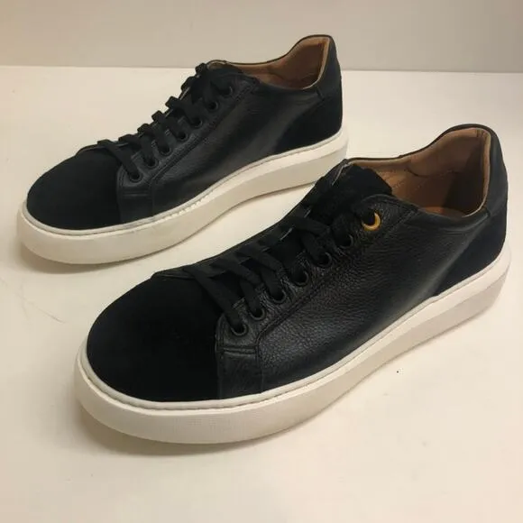 EXCELLENT Samuel Hubbard Sunset Sneaker Black Leather Nubuck M 8 / W 10 / EU 41