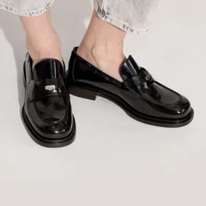 Ferragamo Women’s Black Loafers 1/2 Size Off 6 1/2 &amp; 7 Odd Size Retail $995.00