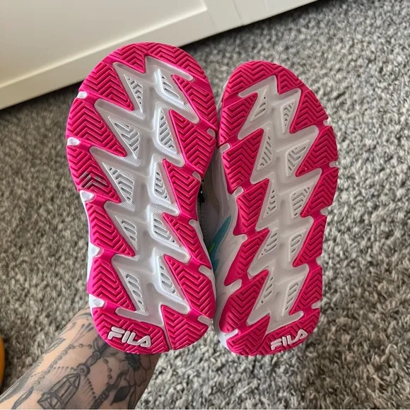 Fila Girls Toddler Kids NWOT Ray Tracer Bright Colors Sneakers‎ Size 10.5