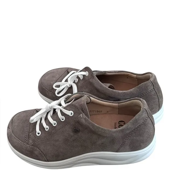 FINN COMFORT Ikebukuro Oxide Soft Suede Sneakers NEW 8
