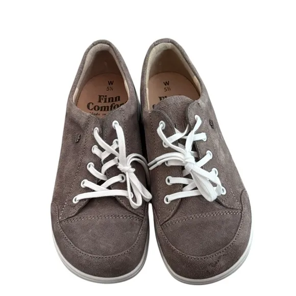 FINN COMFORT Ikebukuro Oxide Soft Suede Sneakers NEW 8