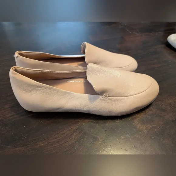 FitFlop Soft Leather Loafers, Dusty Pink. Women's 10