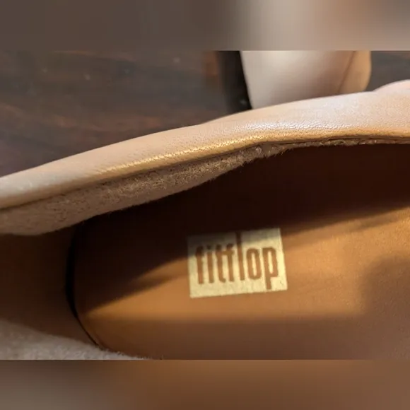 FitFlop Soft Leather Loafers, Dusty Pink. Women's 10