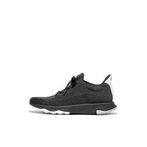 FitFlop Vitamin FFX E01 Sneaker Women's US 9 Black Mix Knit Trainer Shoes ZPP210