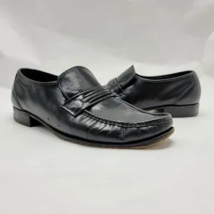 Florsheim 17089-01 Como Strap Formal Dress Moc Toe Loafers Men's US 10.5 D