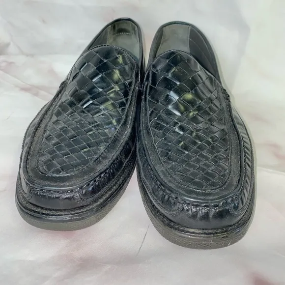 Florsheim Braided Brazilian Leather Loafers Size 10.5D