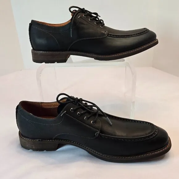 FLORSHEIM Men's Lodge Moc Toe Oxford Loafers Sz: 13 Black