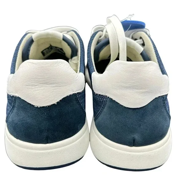 FLORSHIEM SNEAKERS MENS 10 HEIST KNIT LACE TO TOE MEDIUM SMOKTH LEATHER