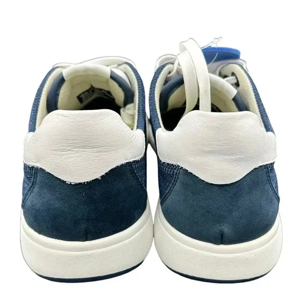 FLORSHIEM SNEAKERS MENS 10 HEIST KNIT LACE TO TOE MEDIUM SMOKTH LEATHER