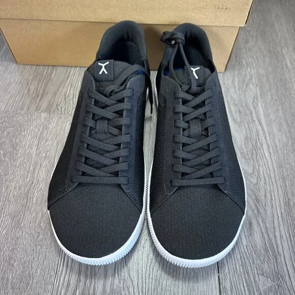 FLUX UNISEX ADAPT TRAINER SNEAKERS BLACK KNIT SIZE Men 6 Women 8Barefoot