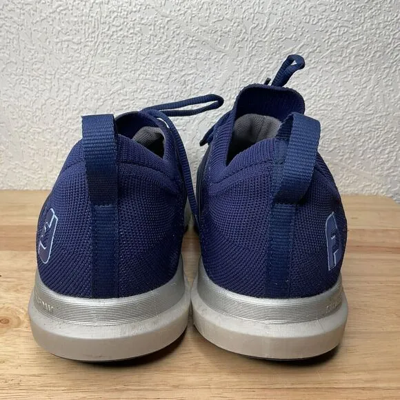 FootJoy FJ Hyperflex 51082 Lace Up Golf Sneakers Men Size 9W Blue Knit Spikes