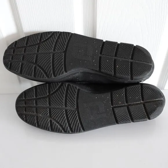 FootJoy Men's Club Casuals Penny Loafers Black Leather Slip-on Shoes