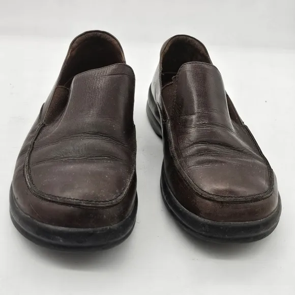 Footprints by Birkenstock Oiled Leather Loafers Brown Size 42 EU