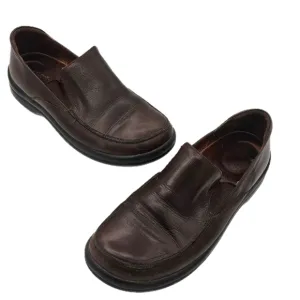 Footprints by Birkenstock Oiled Leather Loafers Brown Size 42 EU