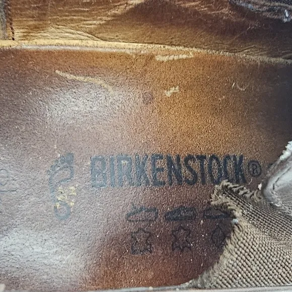 Footprints by Birkenstock Oiled Leather Loafers Brown Size 42 EU