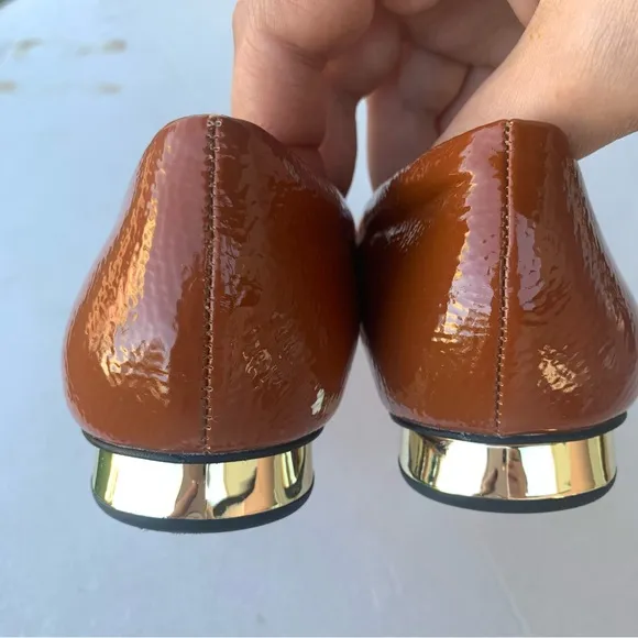 Franco Sarto Rina Flats in Cognac 5,5