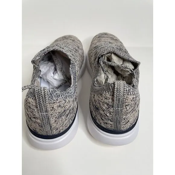 Free People APL Techloom Wave Trainers Sneakers Rose Navy Knit Sz 38.5 US 8 New