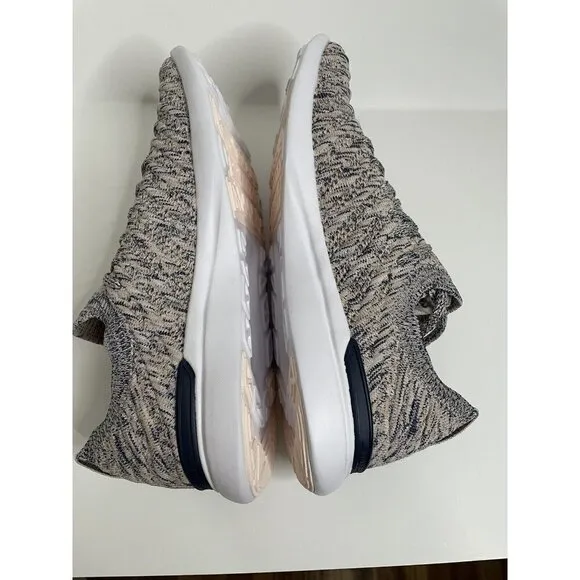 Free People APL Techloom Wave Trainers Sneakers Rose Navy Knit Sz 38.5 US 8 New