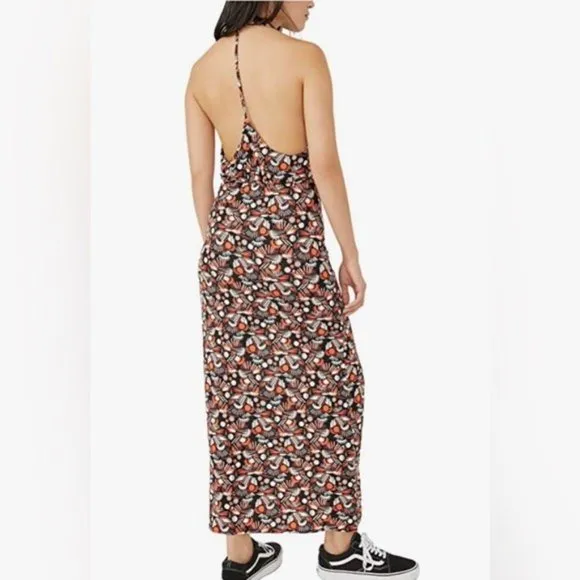 Free People Daria Dress Black Combo NWT