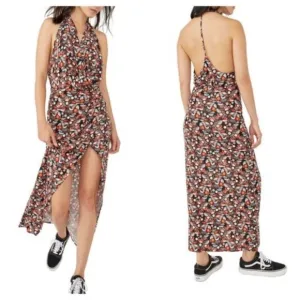 Free People Daria Dress Black Combo NWT