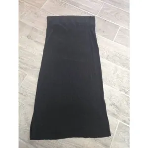 Free People Golden Hour Midi Sweater Skirt Black Size Medium