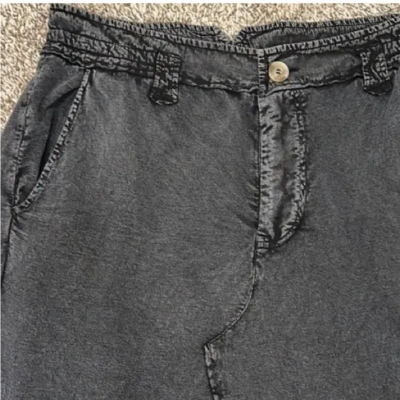 Free People Kona Maxi Skirt in Faded Black Size Medium