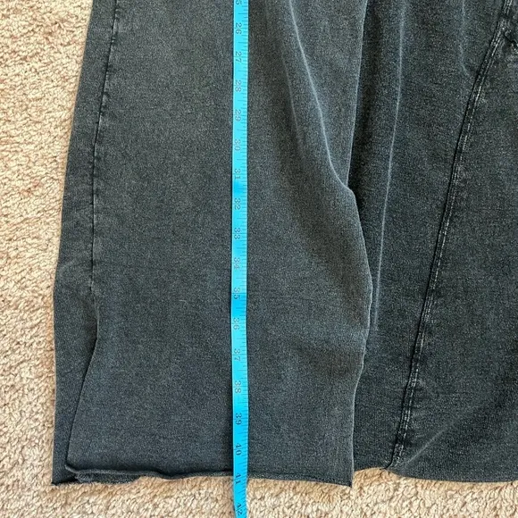 Free People Kona Maxi Skirt in Faded Black Size Medium