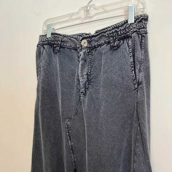 Free People Kona Maxi Skirt in Faded Black Size Medium
