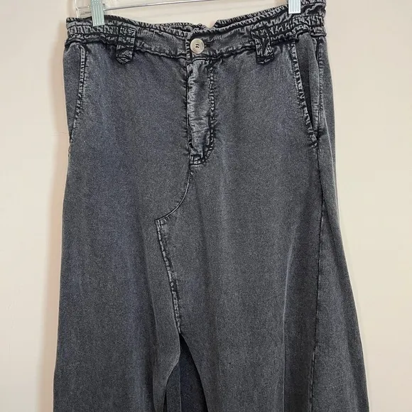 Free People Kona Maxi Skirt in Faded Black Size Medium