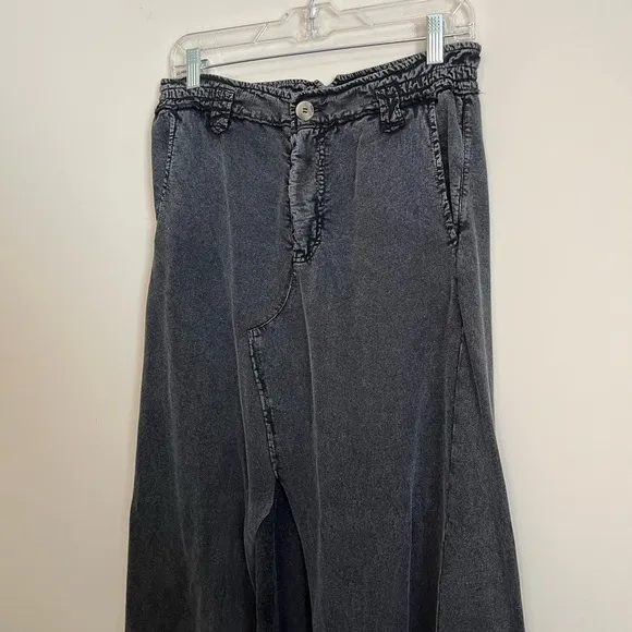 Free People Kona Maxi Skirt in Faded Black Size Medium