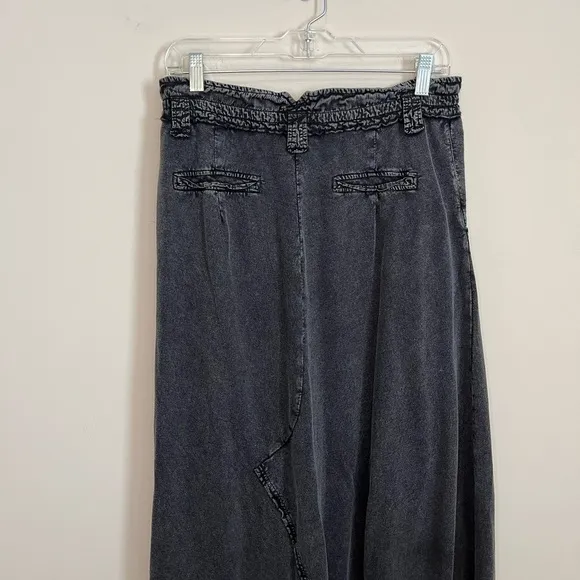 Free People Kona Maxi Skirt in Faded Black Size Medium