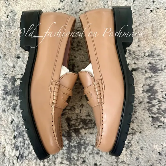 FREE PEOPLE Leather Liv Loafers