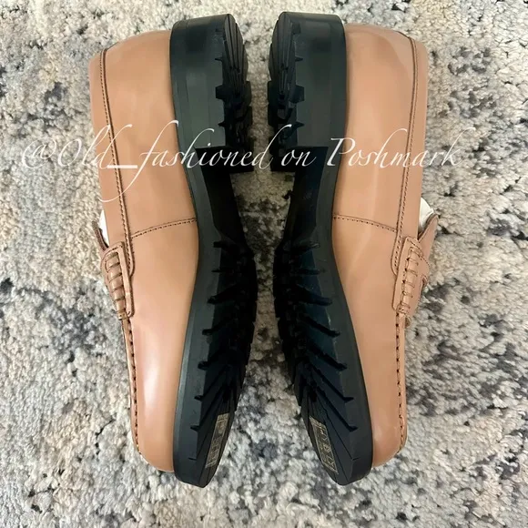 FREE PEOPLE Leather Liv Loafers