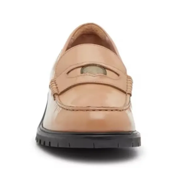 FREE PEOPLE Leather Liv Loafers
